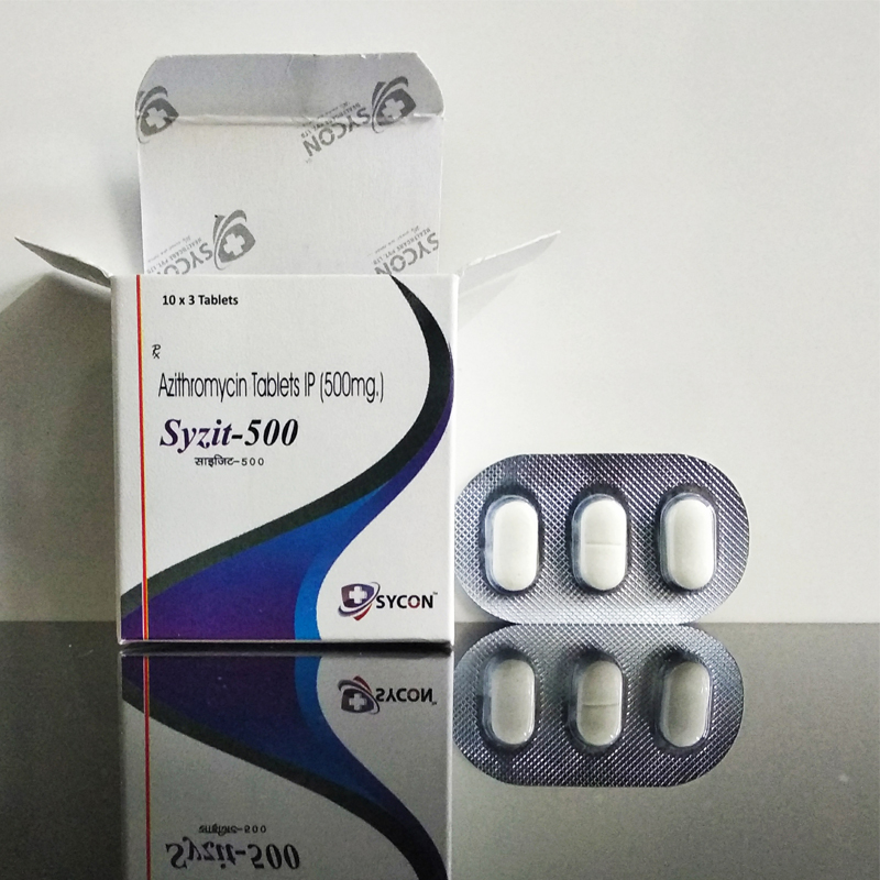 Antibiotic Azithromycin Tablets