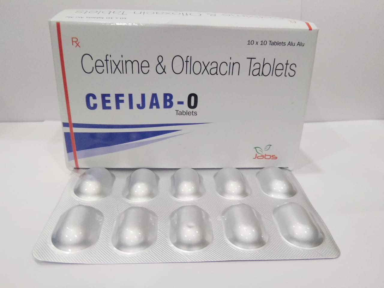 In Ortho (cefixime  ofloxacin)