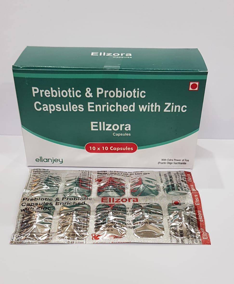 Pre & Probiotic Capsules Zinc