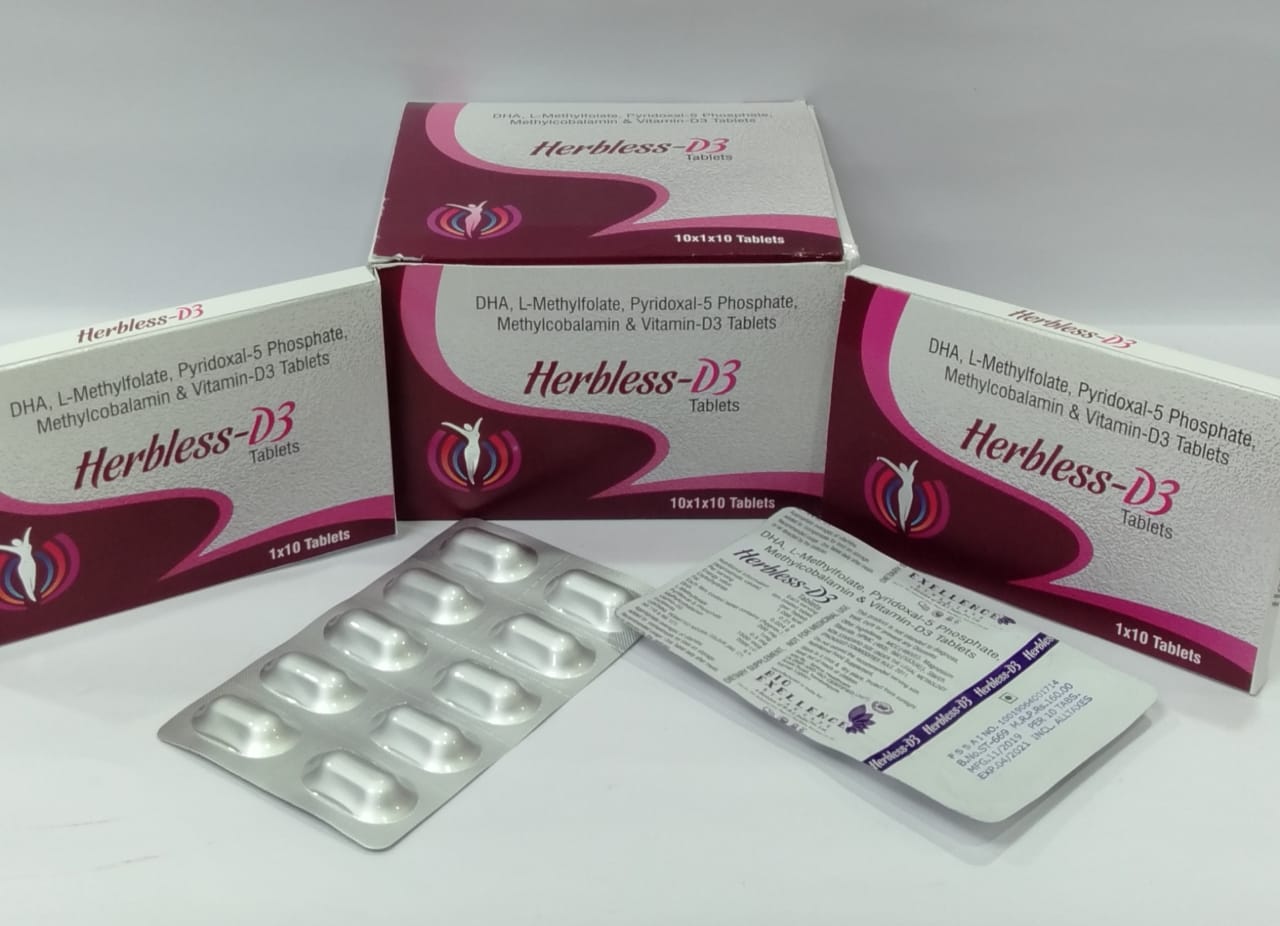 Herbless - D3 Tablets